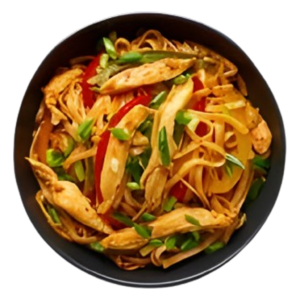 Schezwan Chicken Noodles